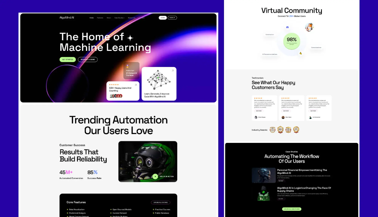 AI Website Template
