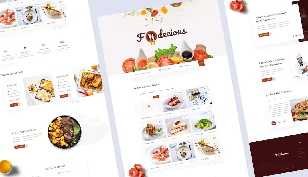 Restaurant WordPress Templates