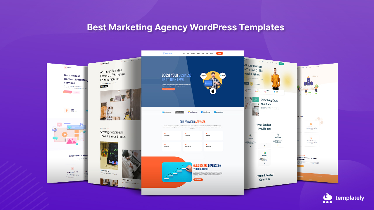 Marketing Agency WordPress Templates