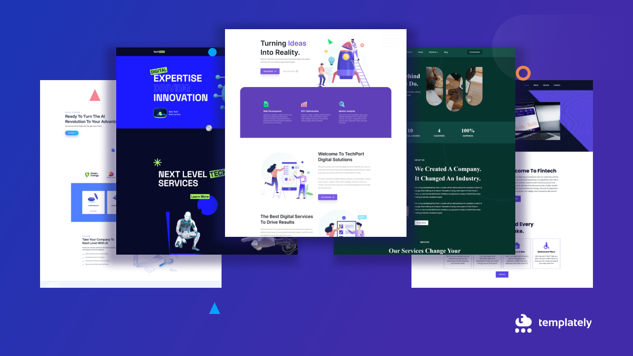 Gutenberg Startup Templates