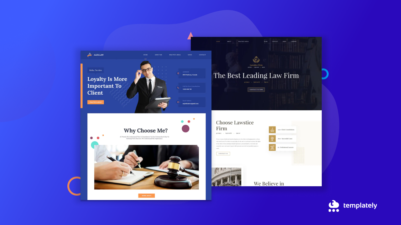 How To Create Lawyer Website Free WordPress Templates