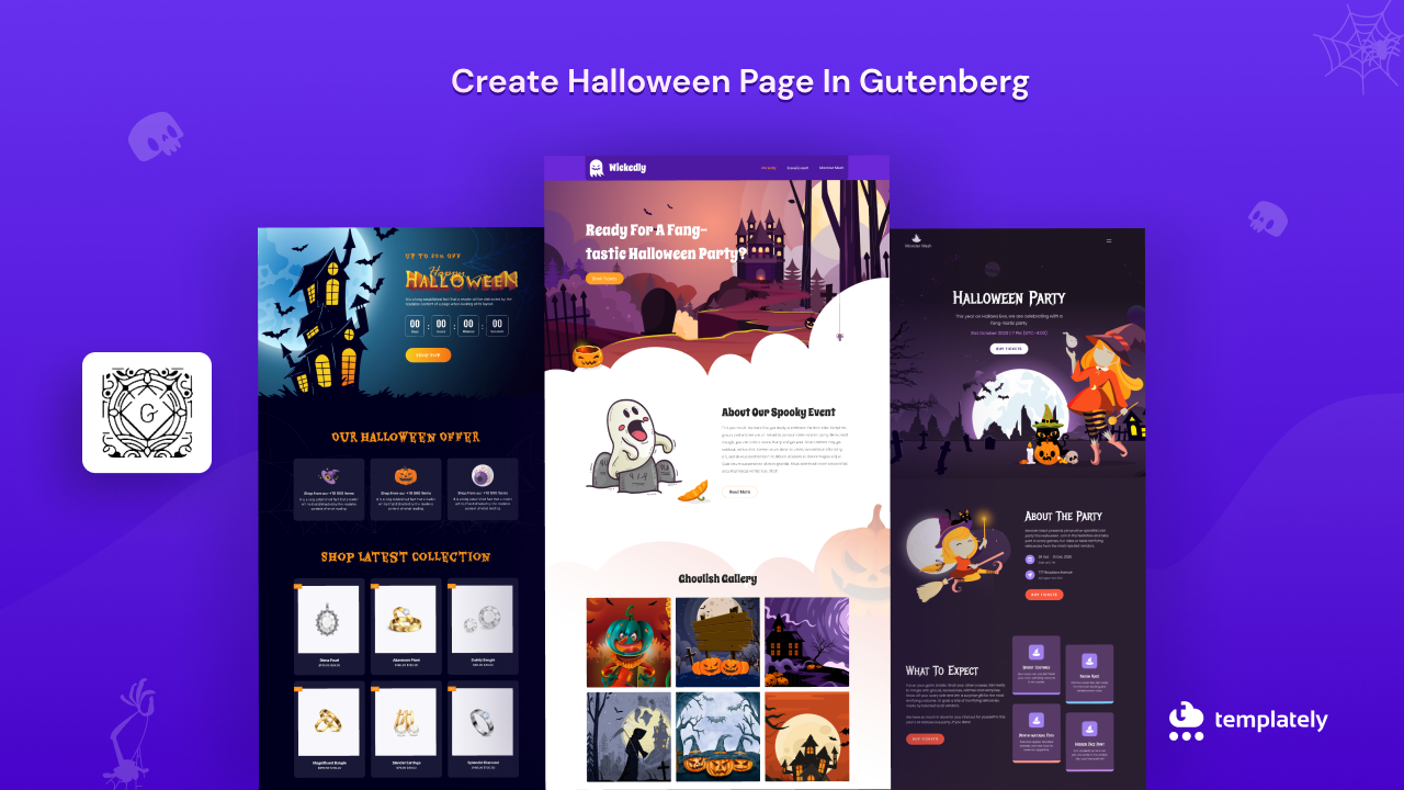 Create Halloween Page