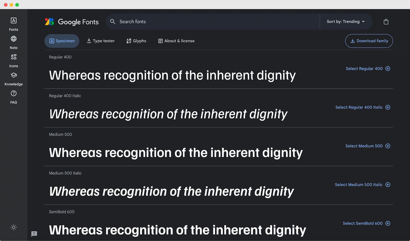 Best Web Fonts - Familjen Grotesk