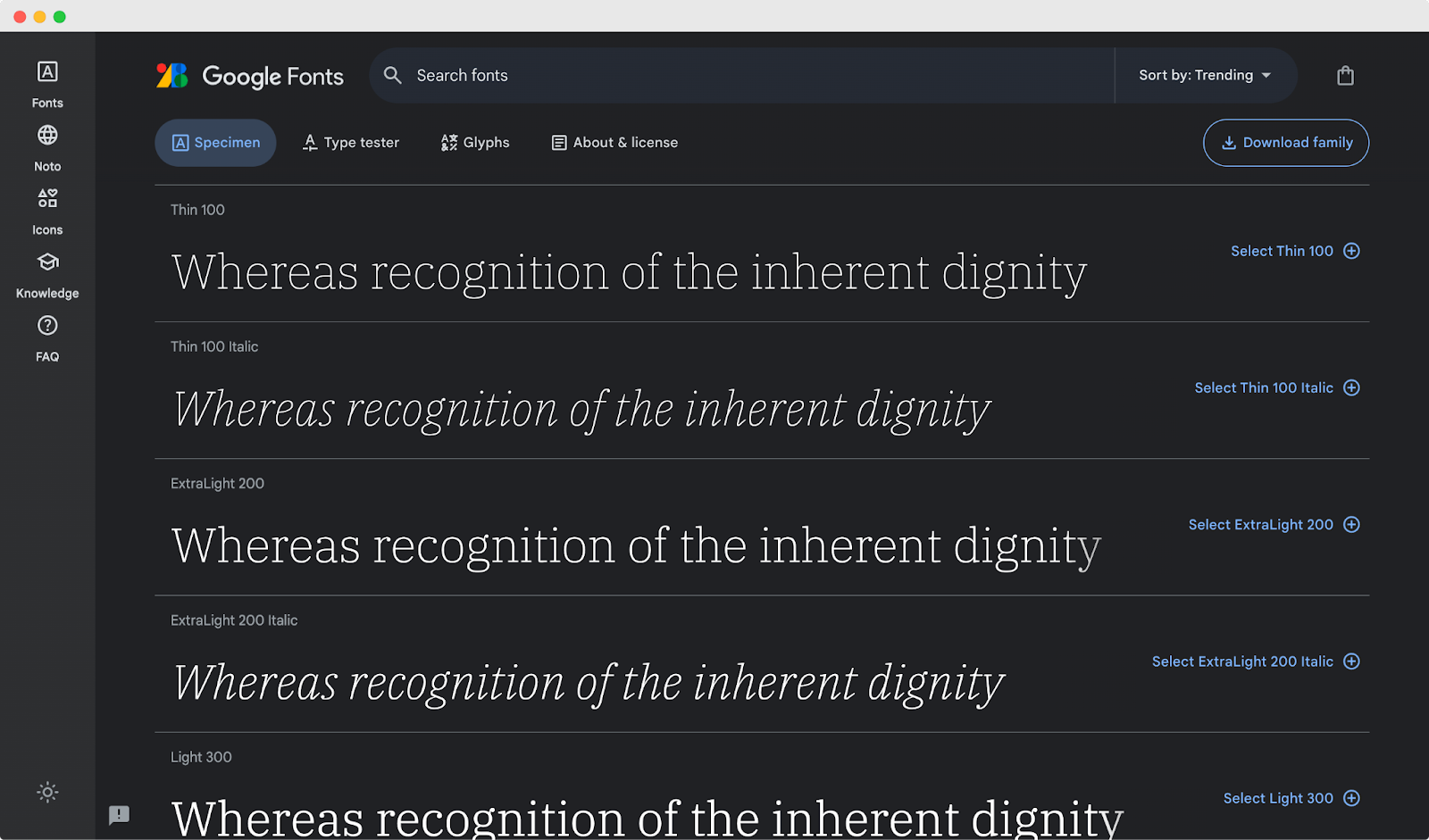 Best Web Fonts - IBM Plex Serif