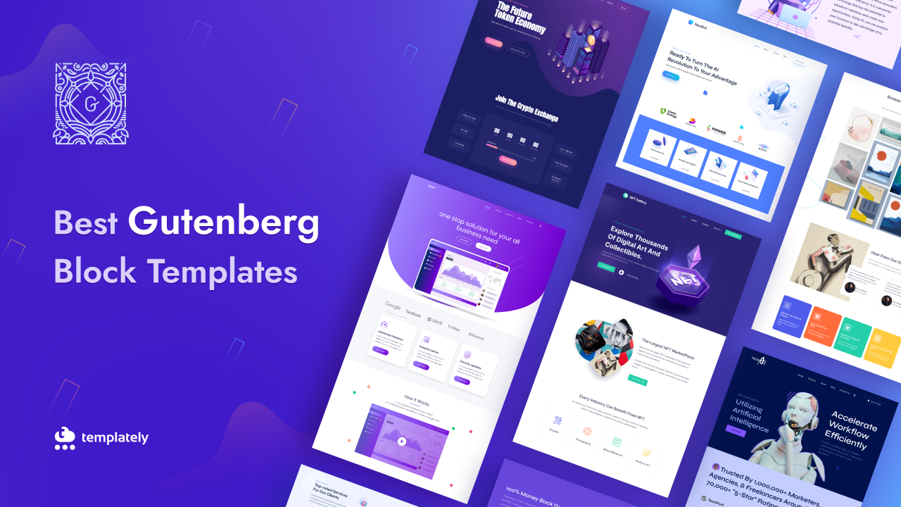 Best Gutenberg Block Templates Banner
