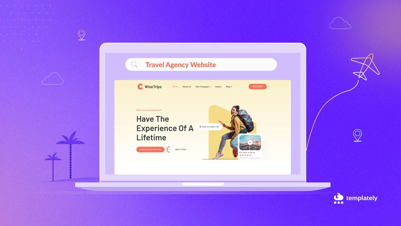 Travel Agency Website Without Coding for FREE