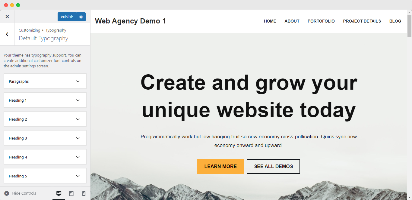 Change Fonts in Your WordPress Website