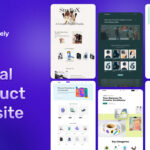 create a digital product website