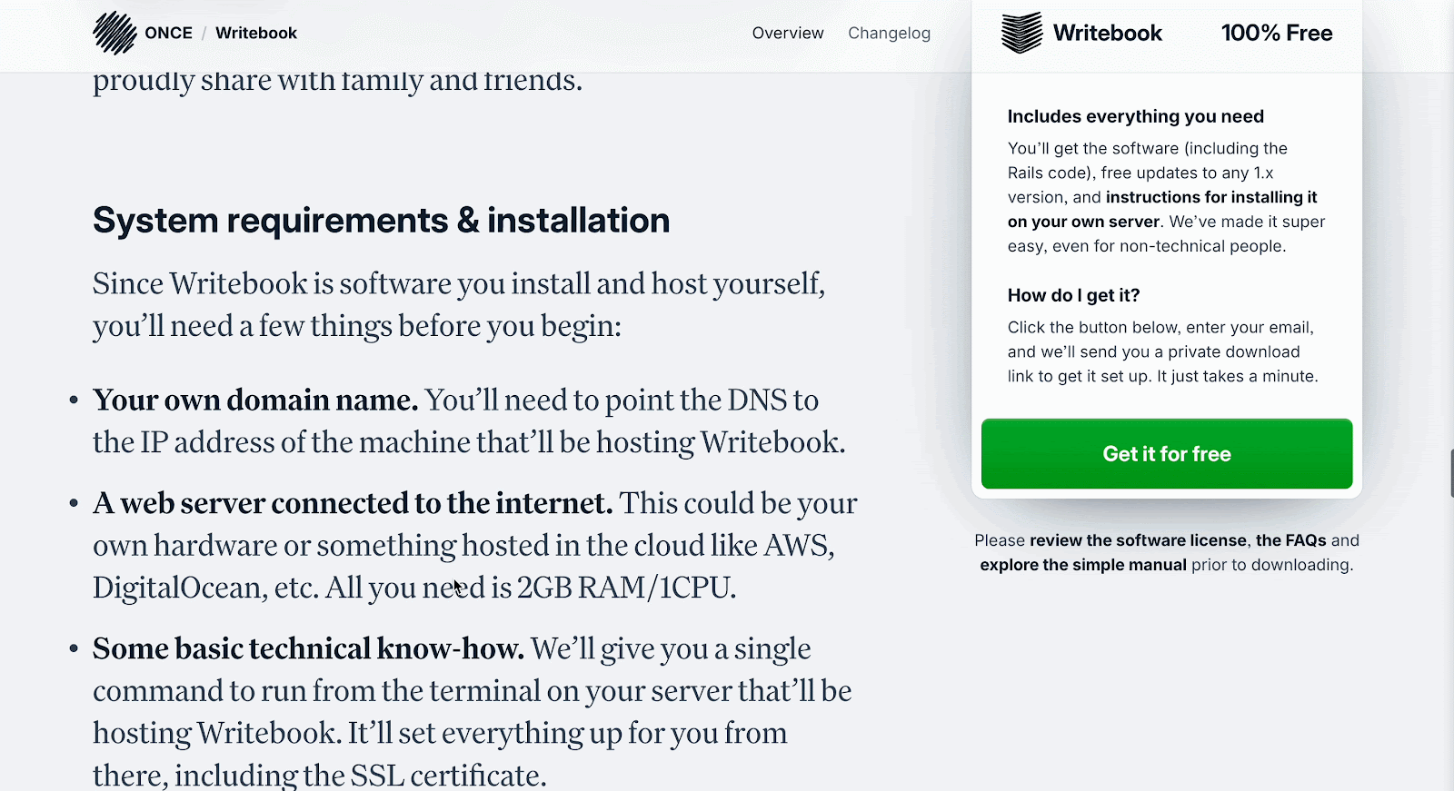 One-Page Websites