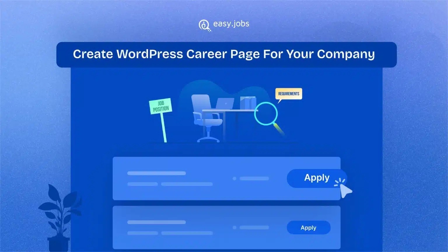 Create WordPress Carrer Page with easy.jobs