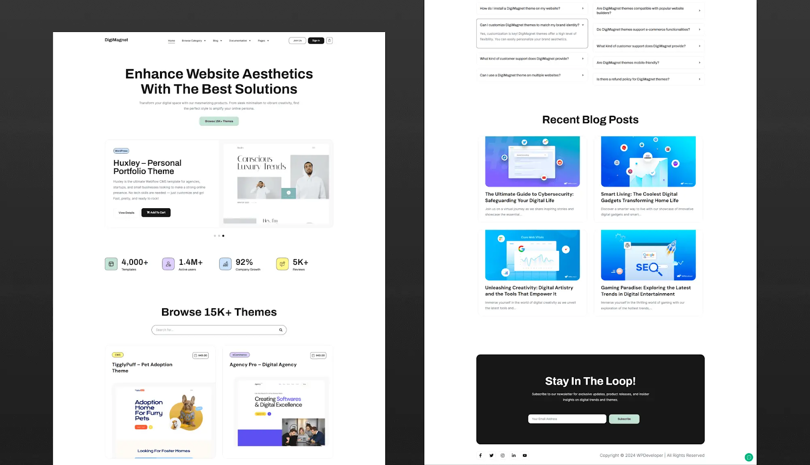Elementor Website Template