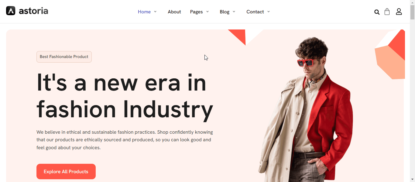 eCommerce business template