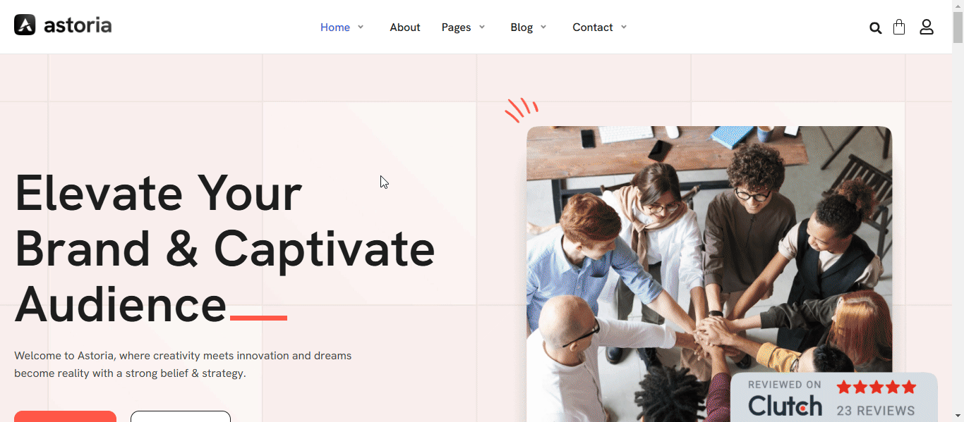 Agency Website Template