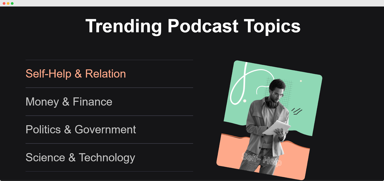 Trending Podcast Topics