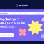 Shape psychology in modern web design