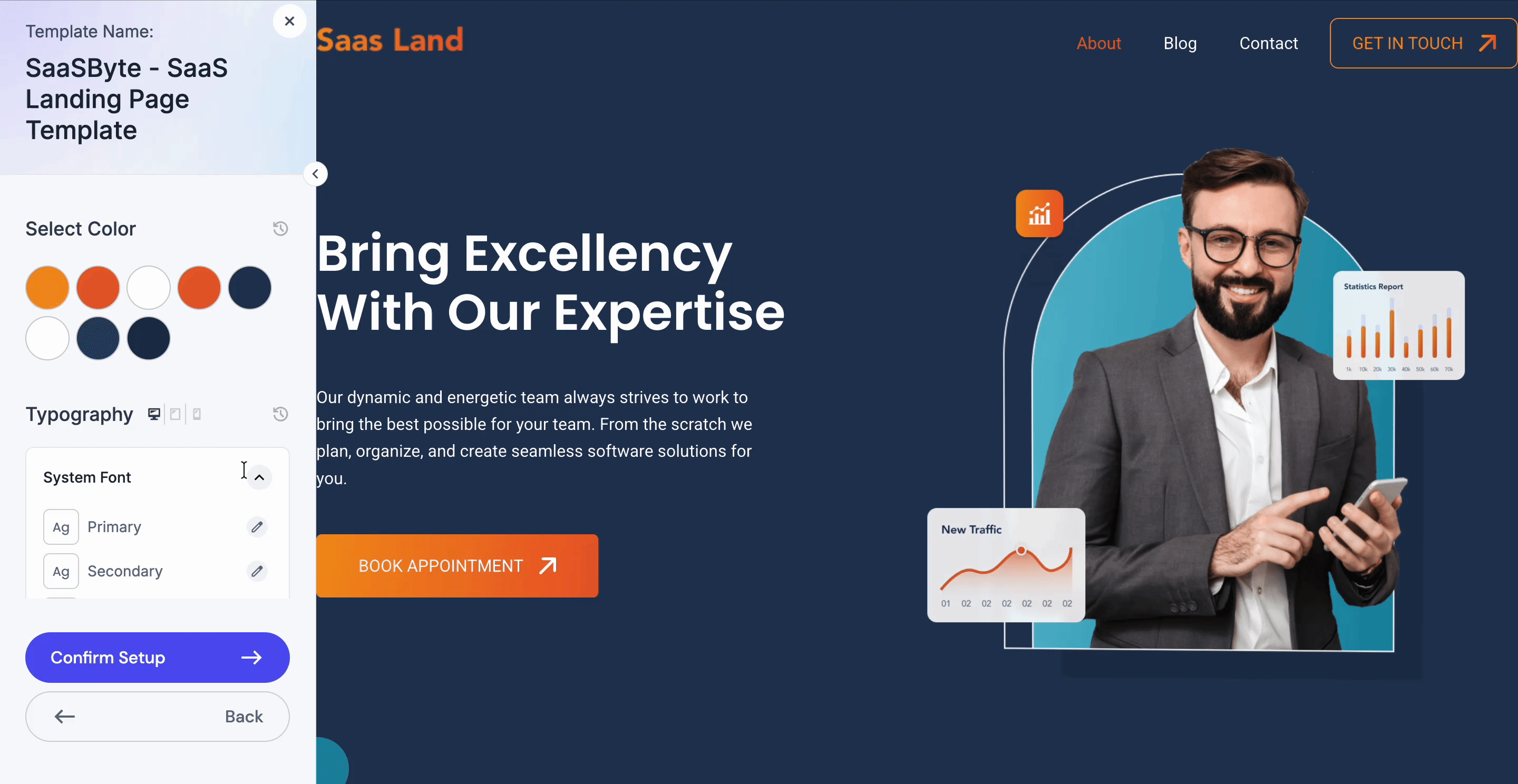 Global Typography in Templately