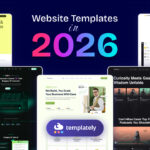 Top 10 New Website Templates for 2026 by Templately
