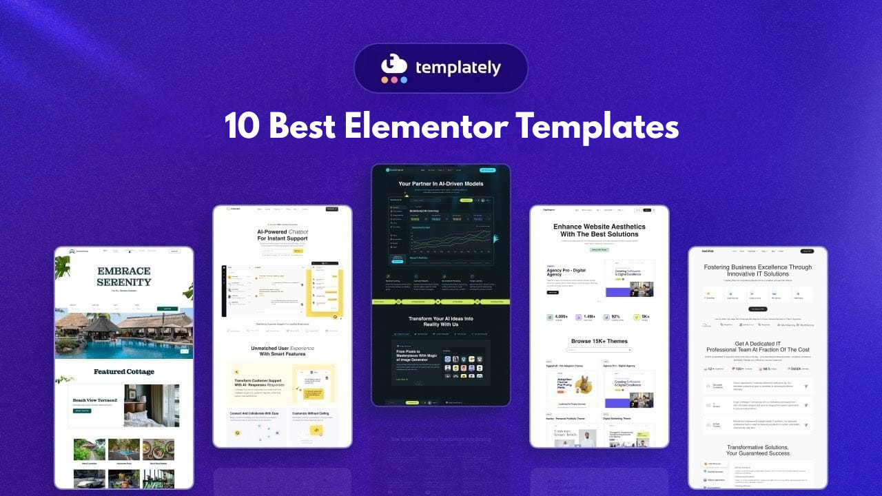 10 Best Elementor Templates to Build a Stunning Website in 2026