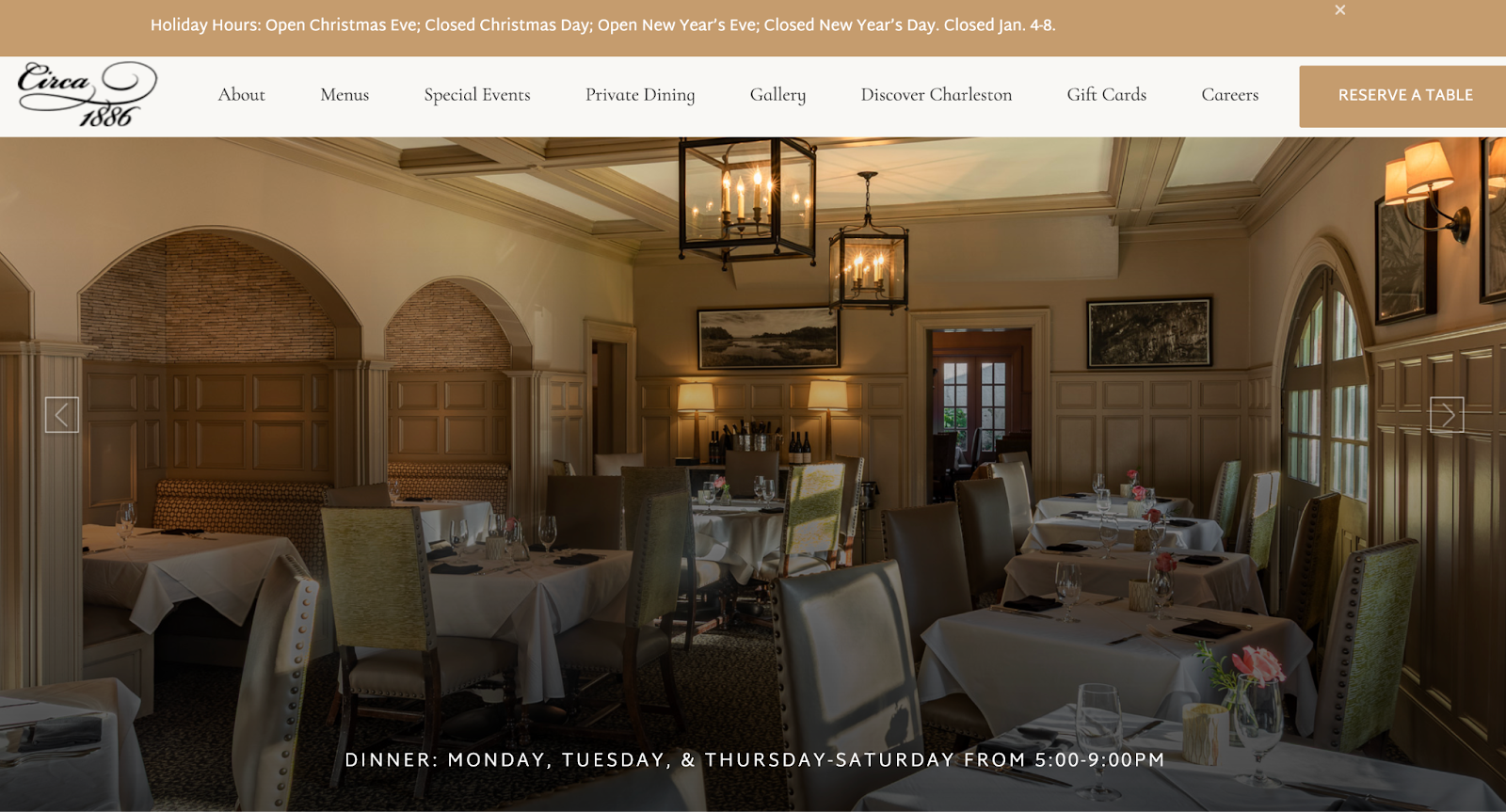 Circa 1886: White Space in Web Design