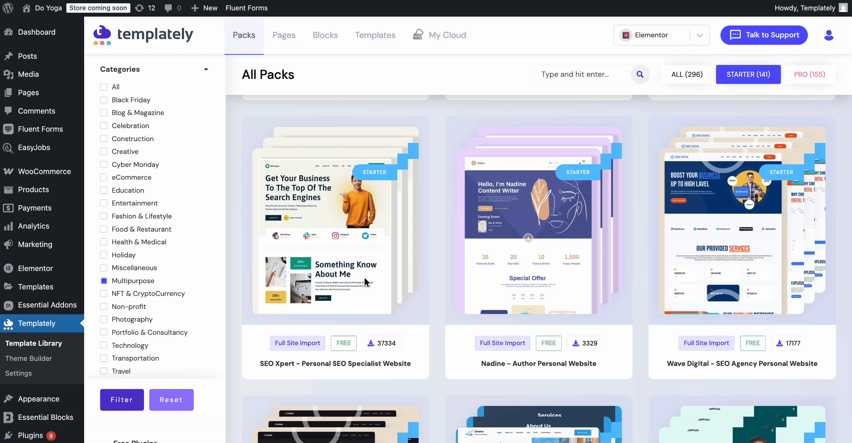 Build a Full Website