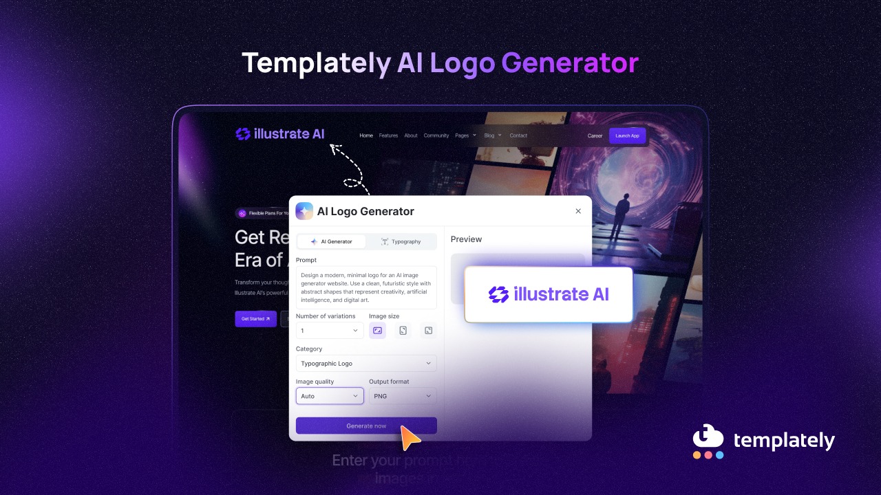 AI Logo Generator for Website: Create a Professional Logo for Your Website