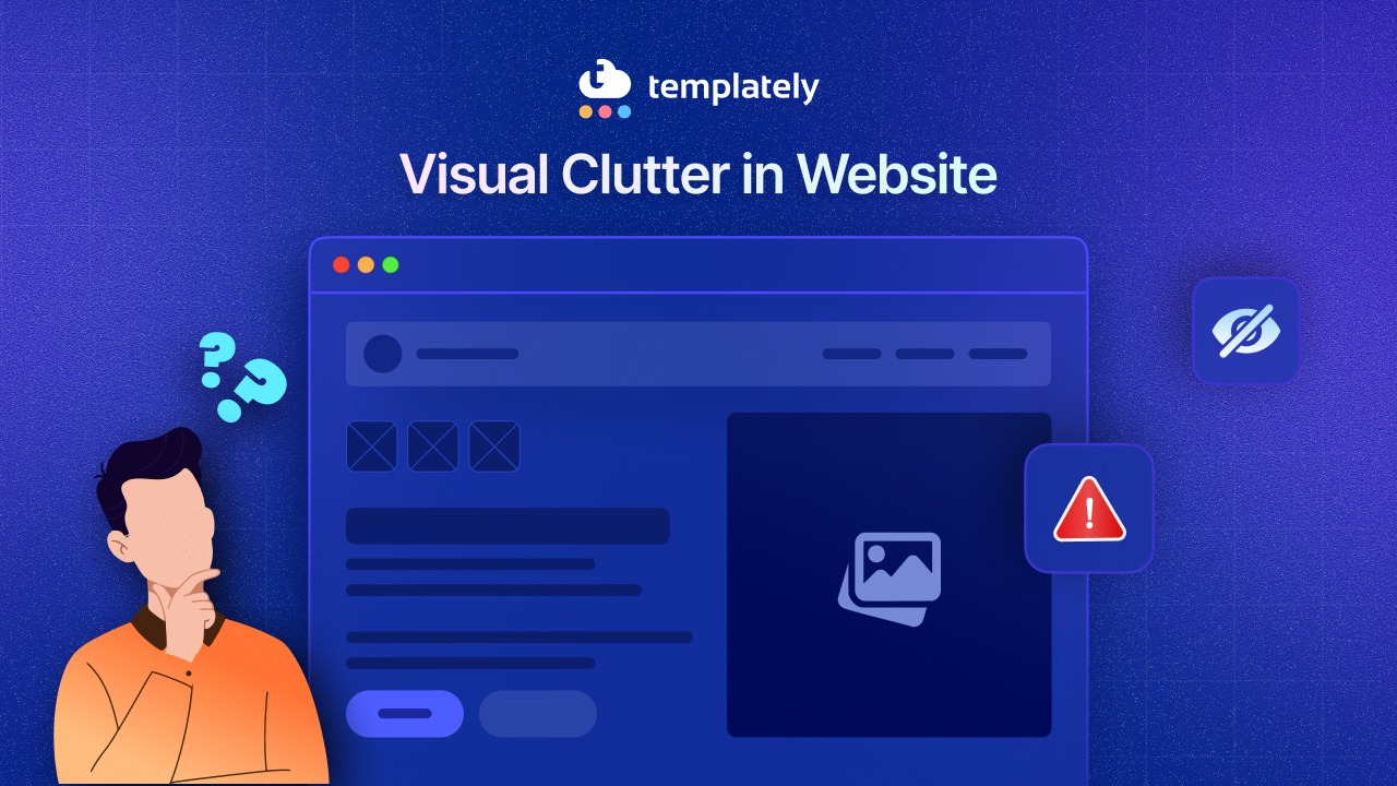 Visual Clutter on a Website
