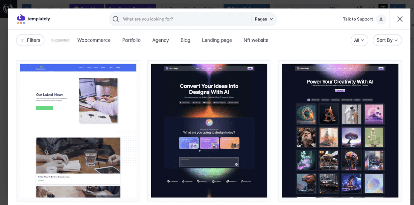 Customize Free Elementor Templates