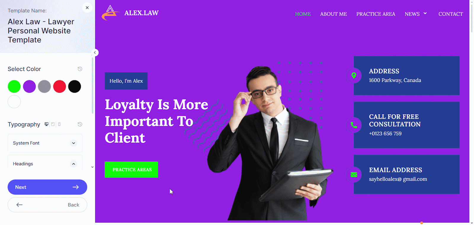 Customize Free Elementor Templates