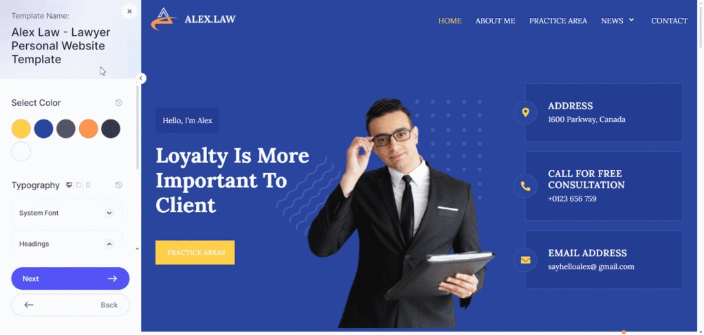 Customize Free Elementor Templates