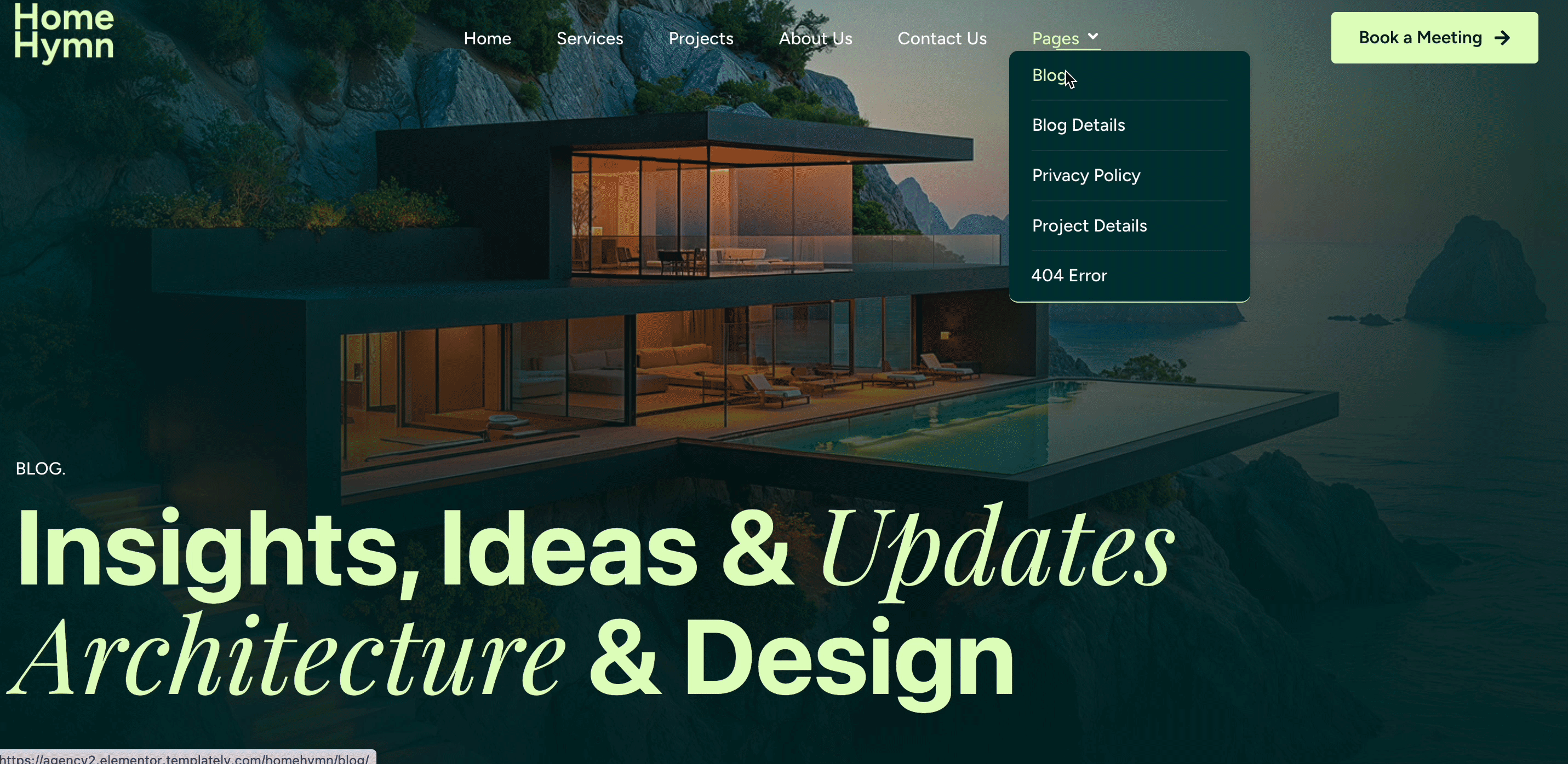 Real Estate Consultancy Website