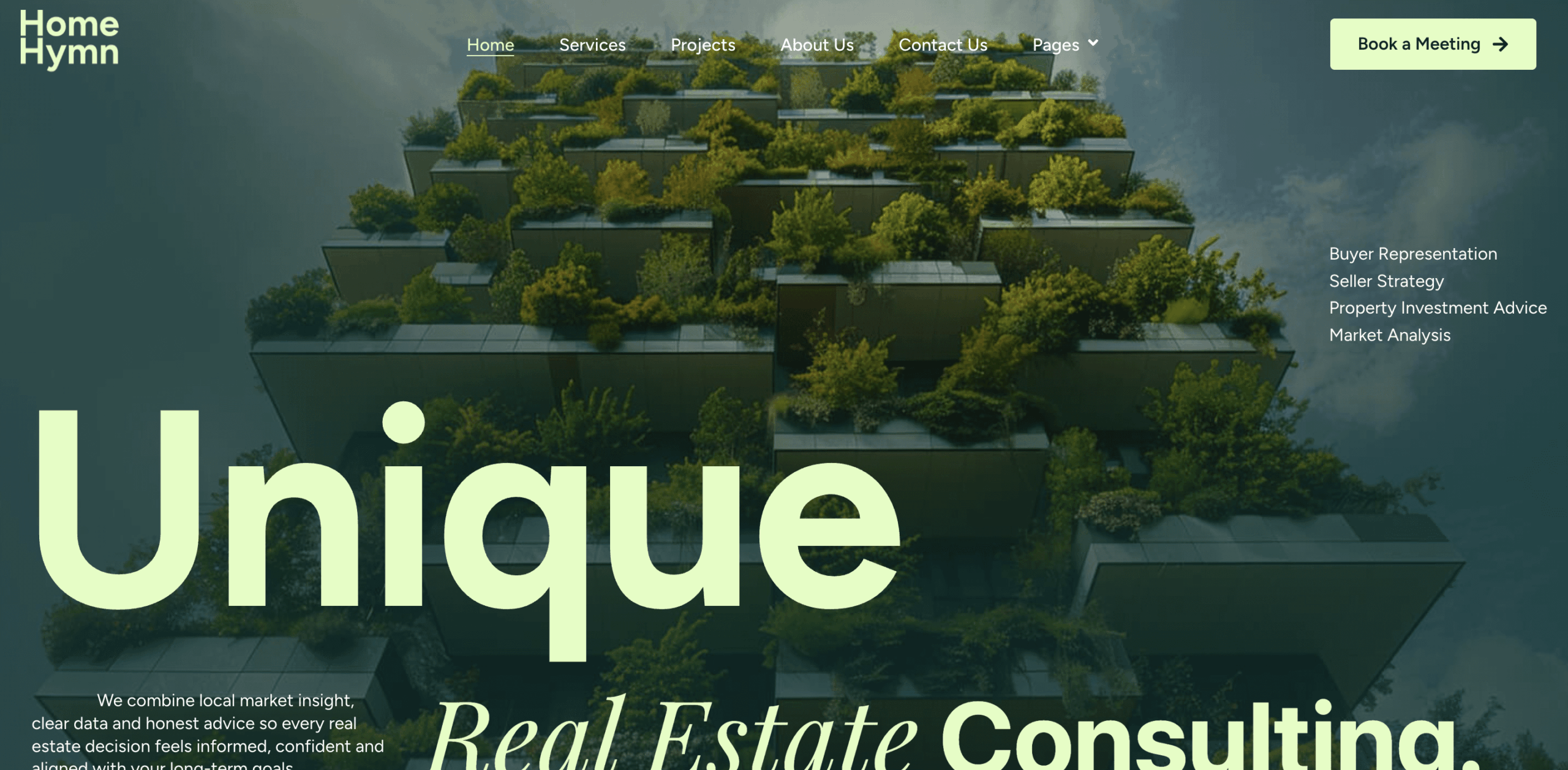 Real Estate Consultancy Website